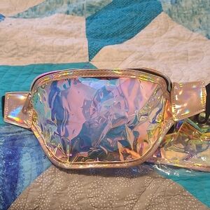 Holographic Seethrough Fanny Pack